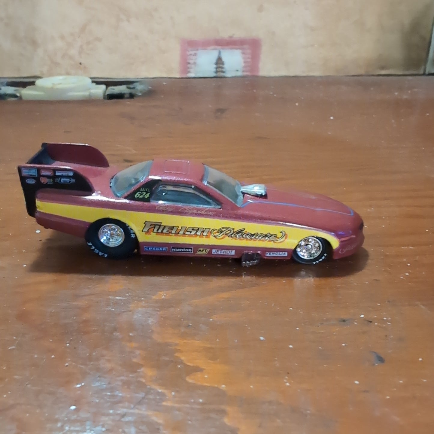 Diecast NHRA Funny Car 1/24 Gary Clapshow, Fuelish Pleasure - 1996