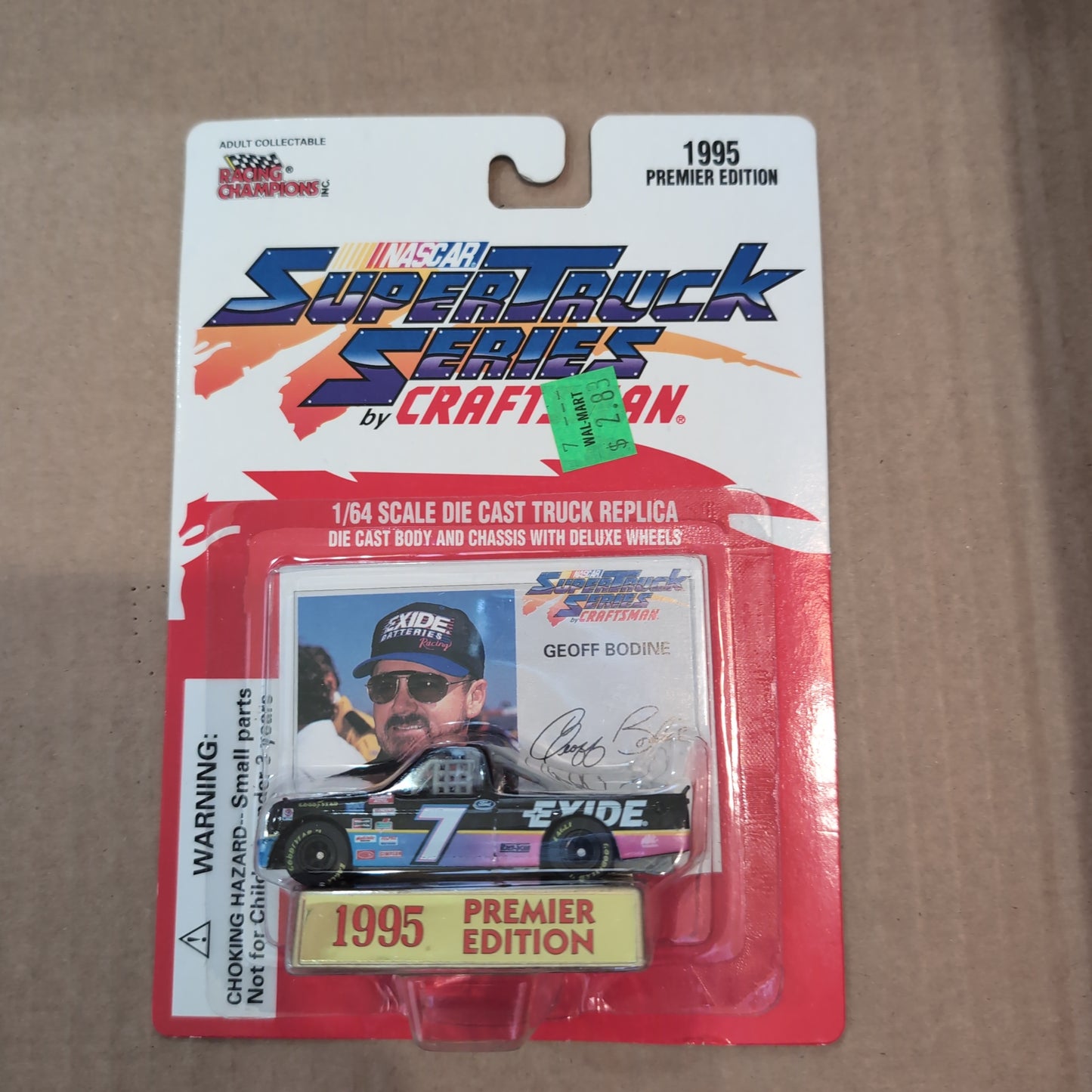 Racing champions super truck series by Craftsman limited edition Geoff Bodine