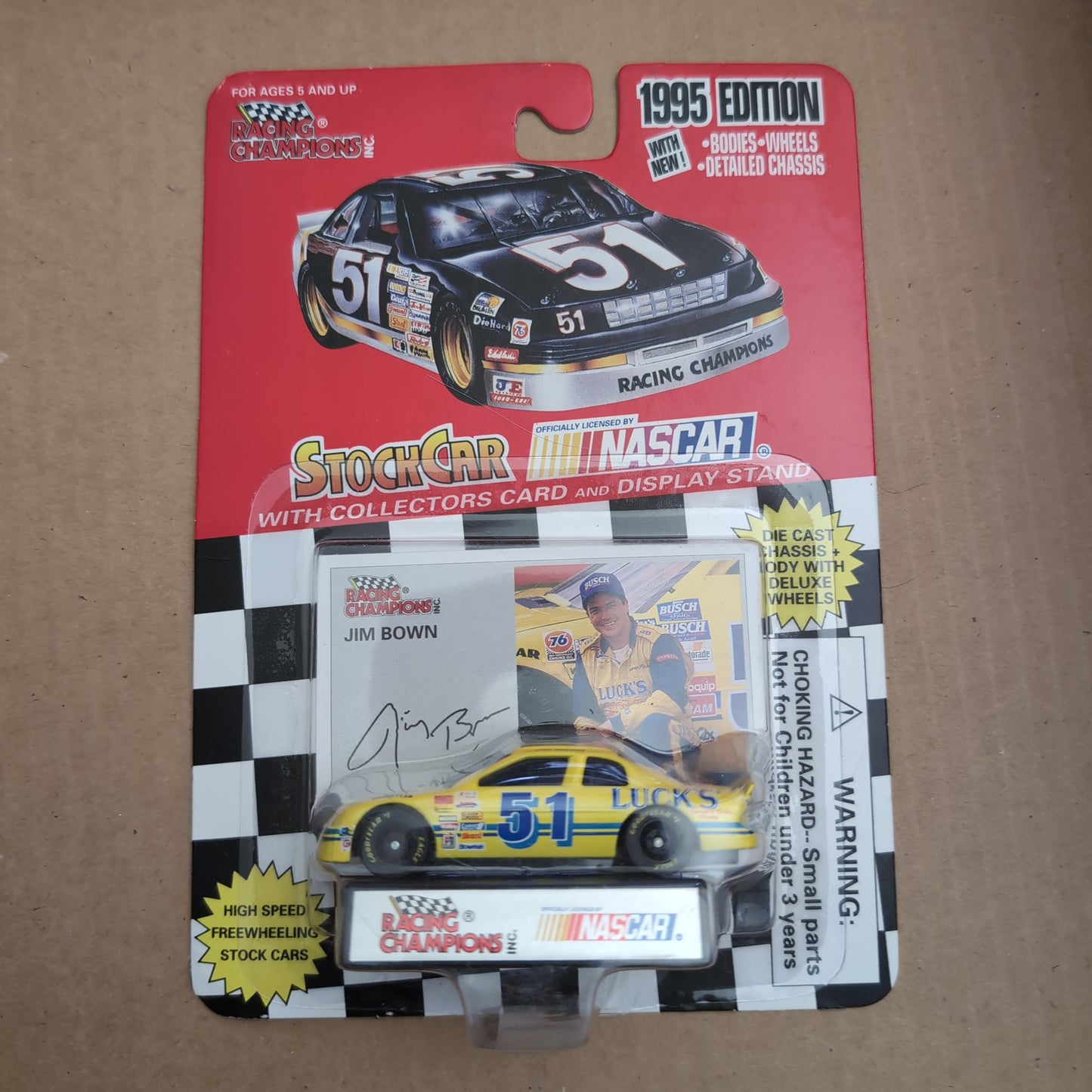 Racing champions 1995 edition Jim Brown