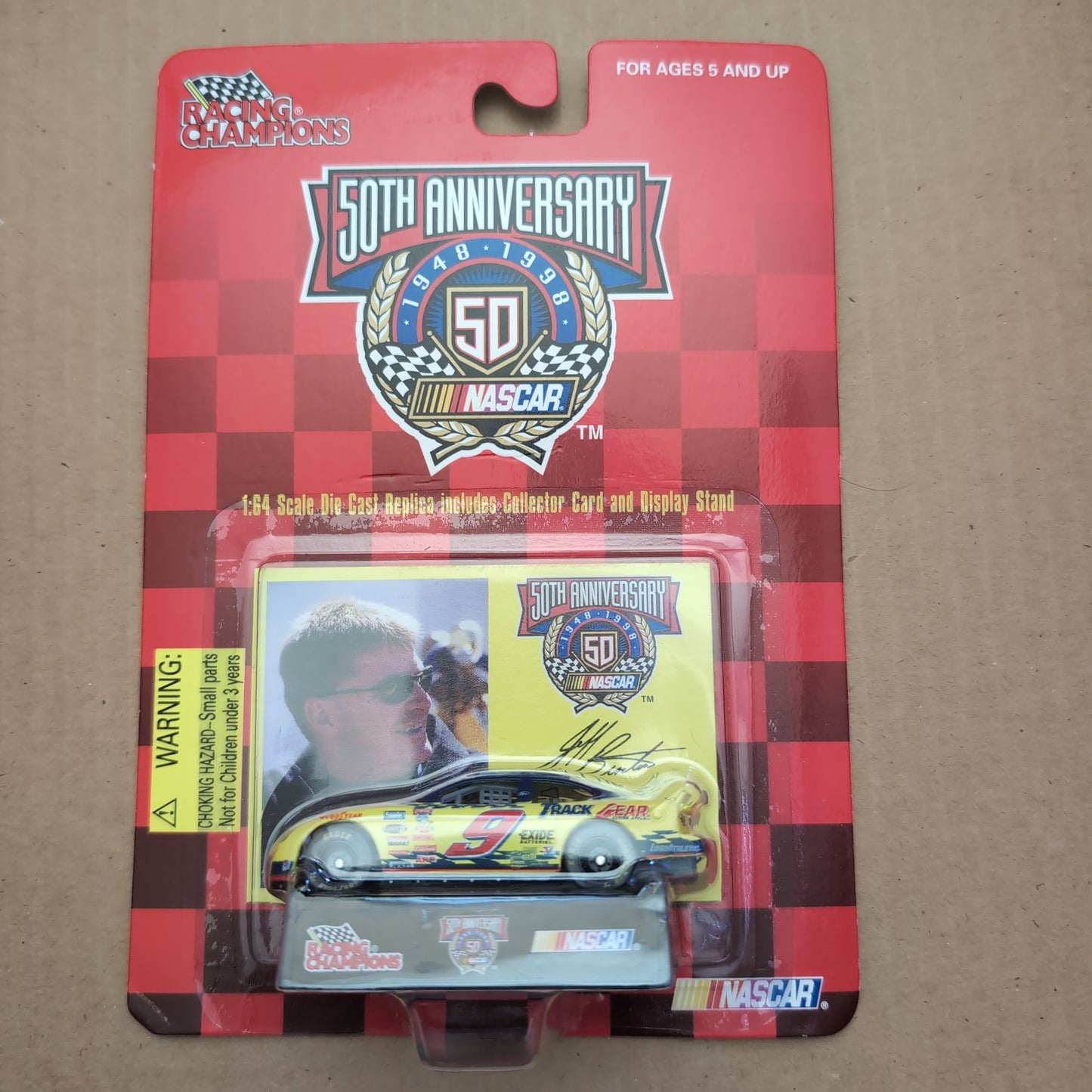 50th anniversary racing champions Jeff Burton