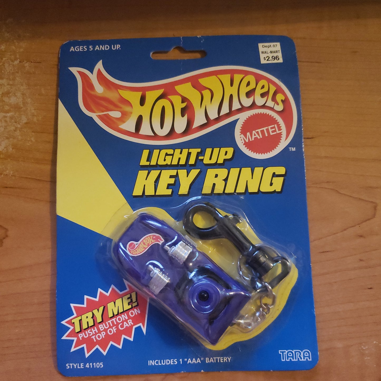 Hot Wheels Light-up Key Chain