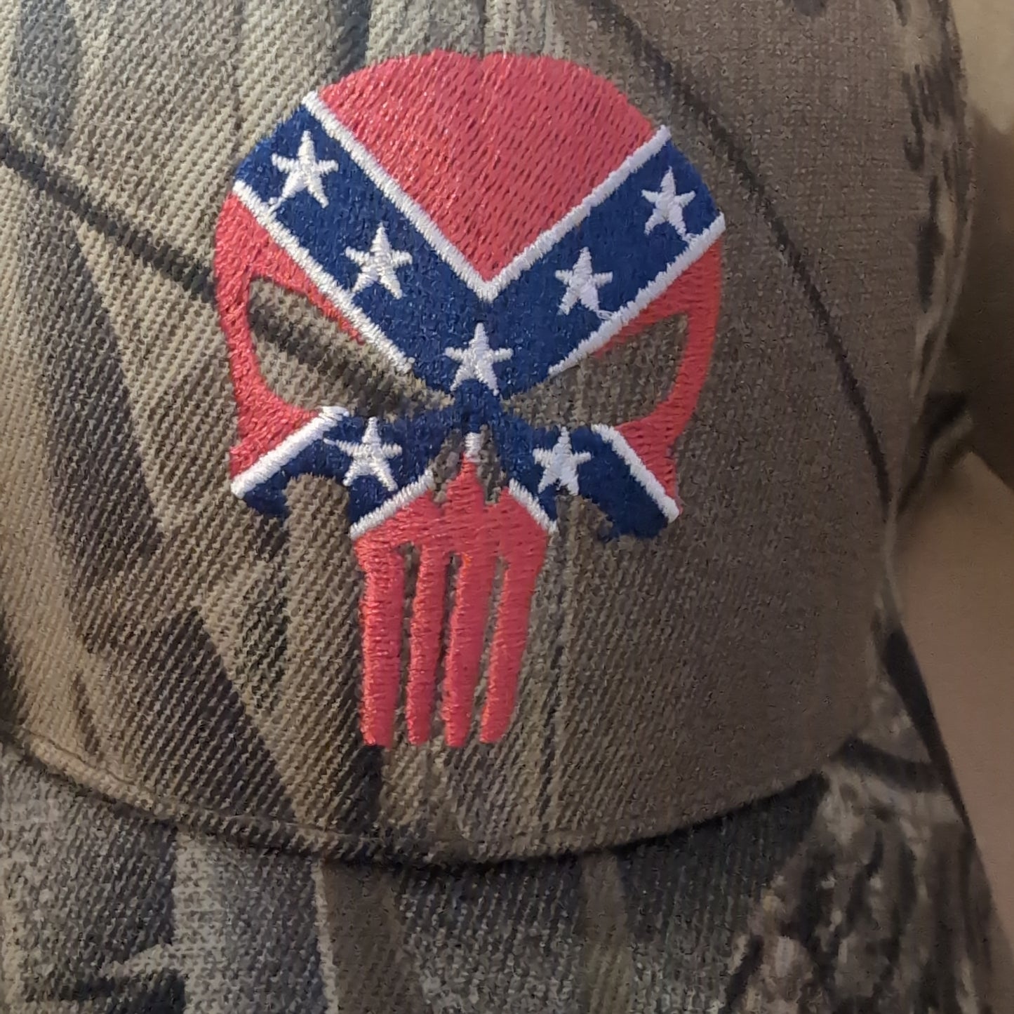 Confederate Punisher Cap