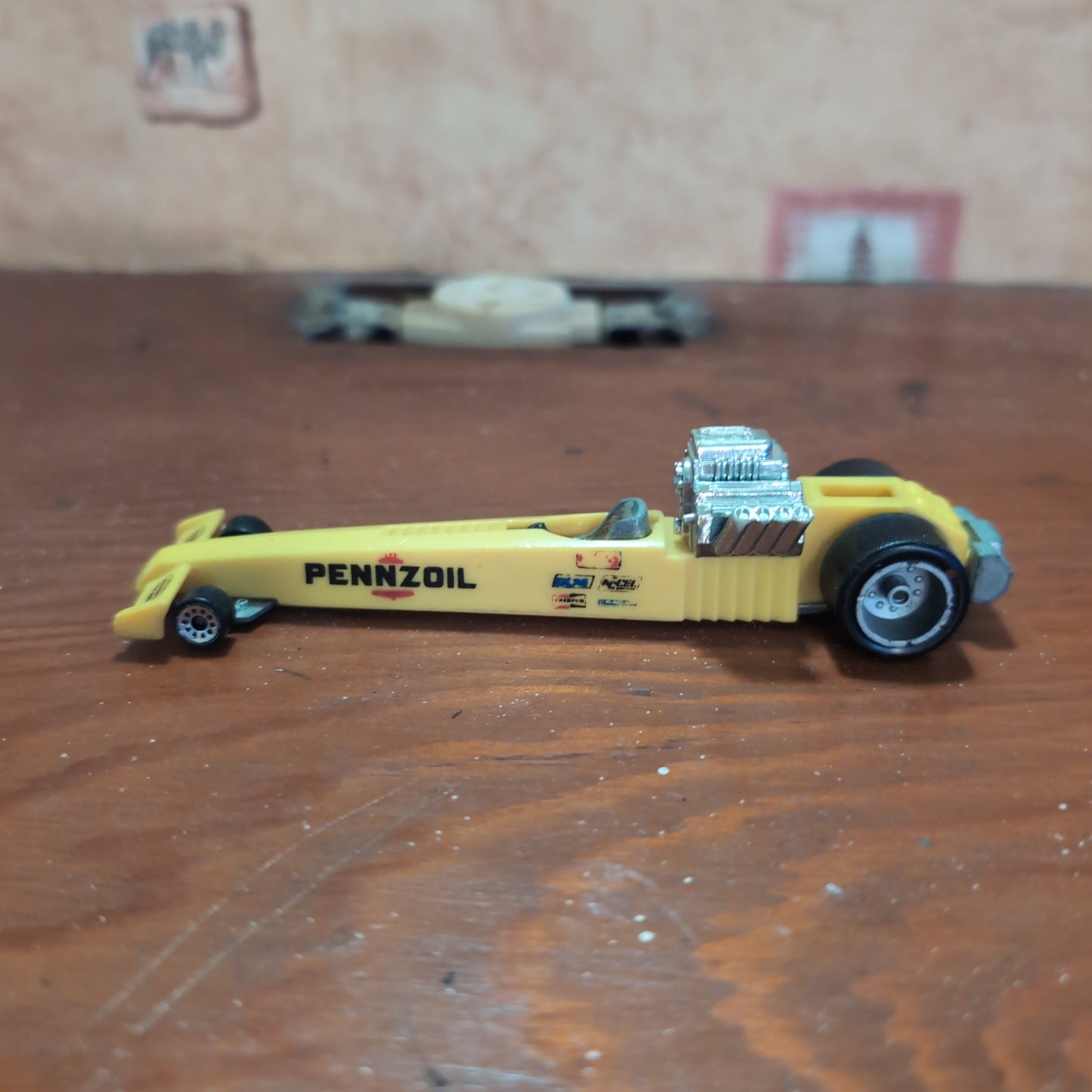 1989 Hot Wheels Pennzoil Dragster NM