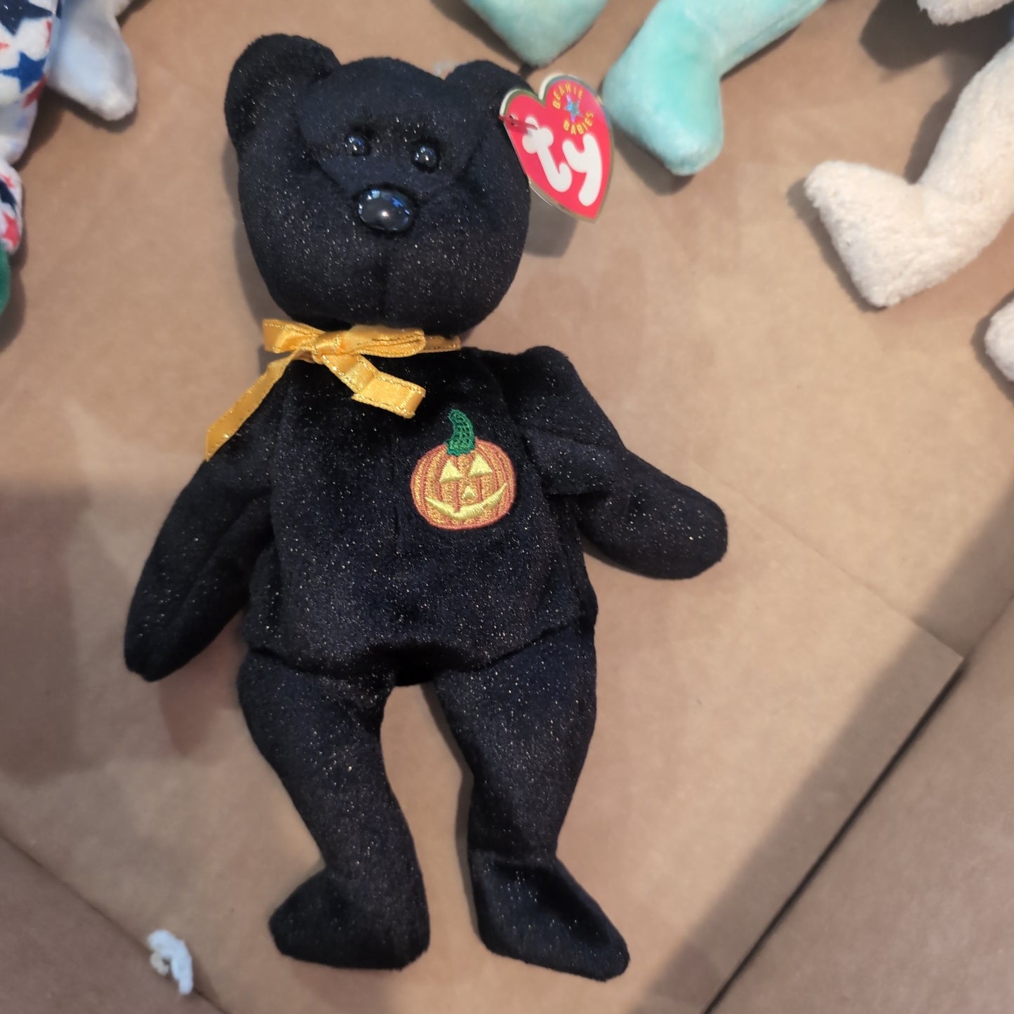 Black Pumpkin Bennie Baby