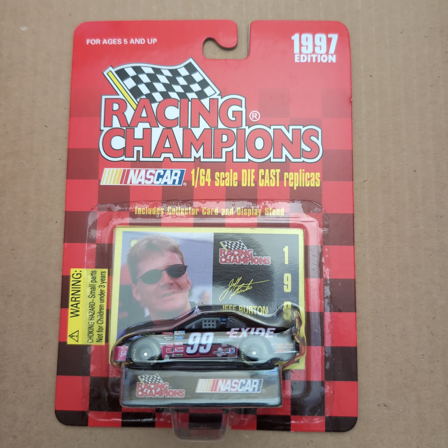 1997 preview edition racing champions Jeff Burton