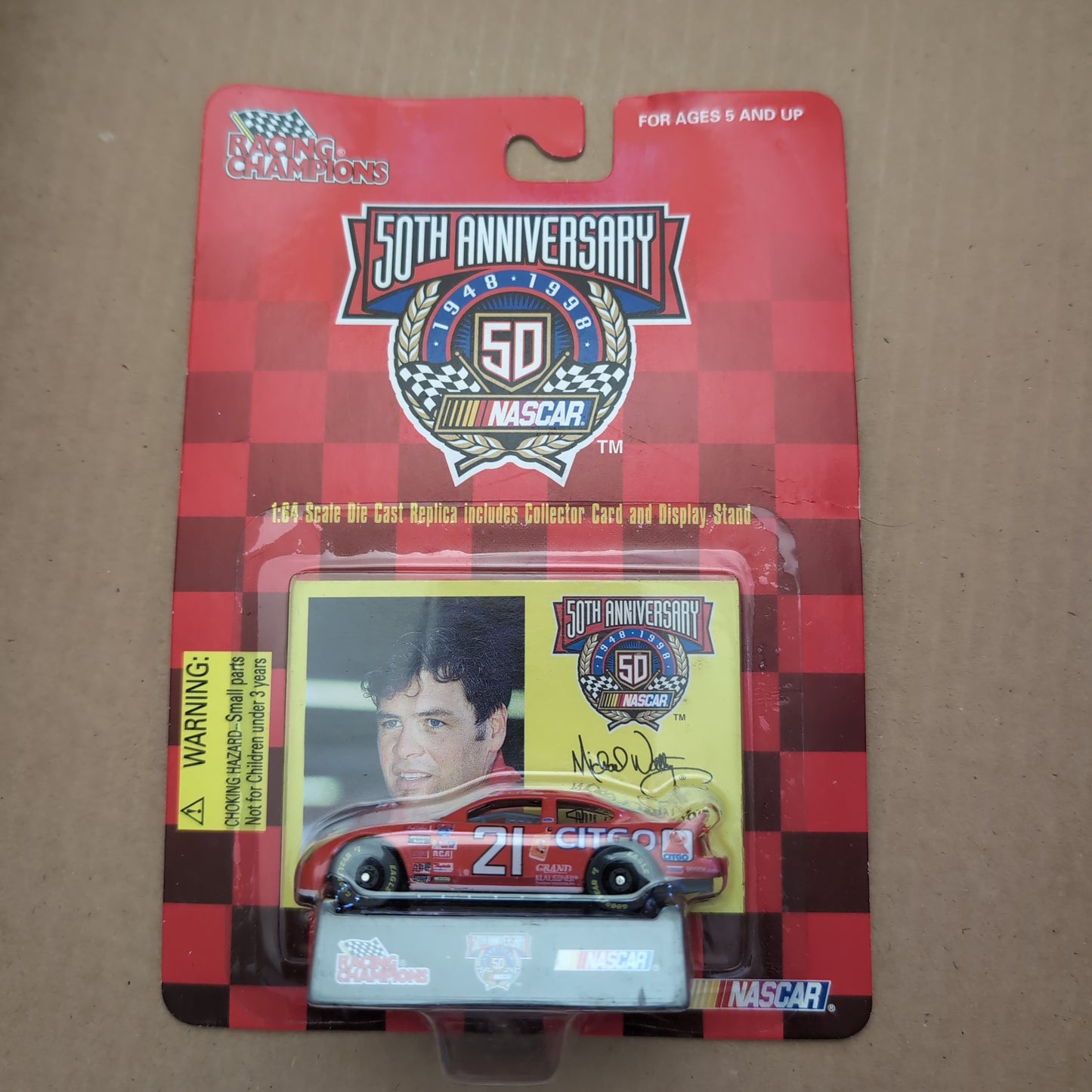 50th anniversary racing champions Michael Waltrip