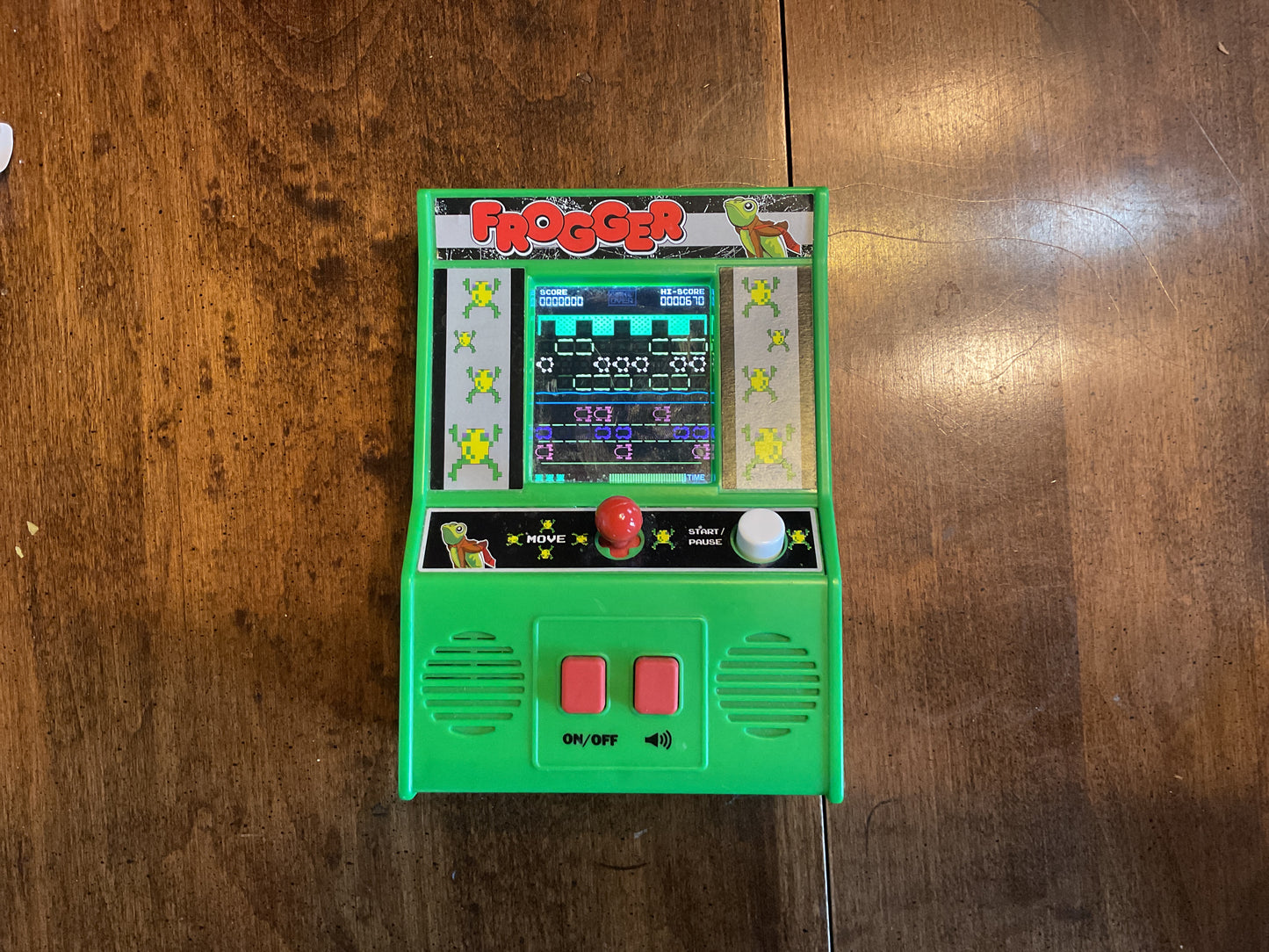 Used Frogger handheld video game