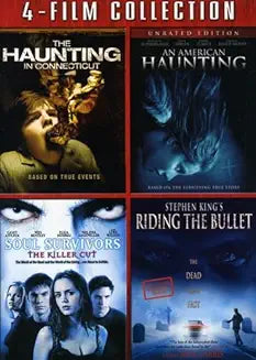 Four Film Collection (Haunting In Connecticut / American Haunting / Soul Survivors / Riding The Bullet)