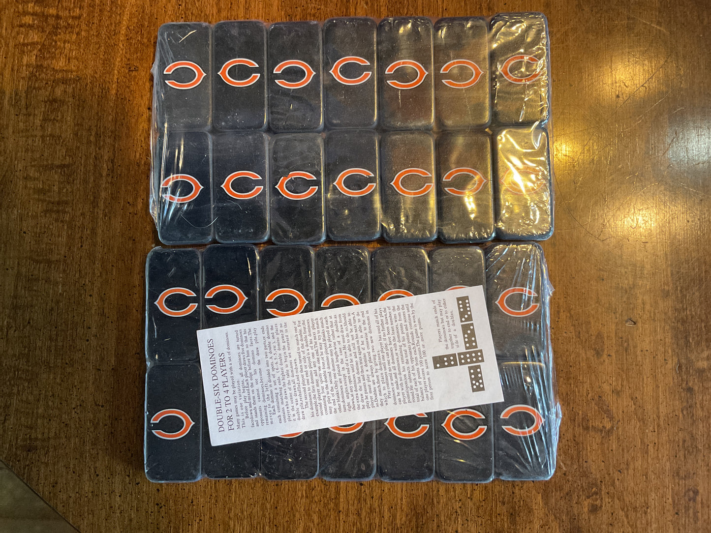 Set of Chicago Bears NFL team down sealed