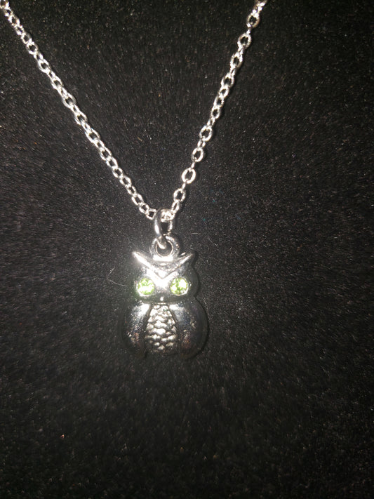Owl Charm Neckless