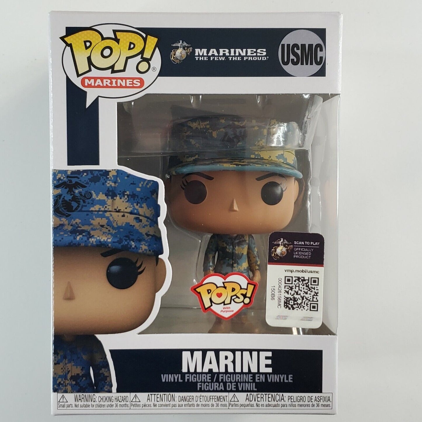 * NEW* Funko POP Female Marine Combat Uniform #USMC United States Vinyl Figure