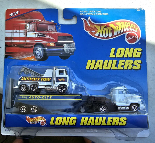 Hot Wheels Long Haulers Auto-City Tow