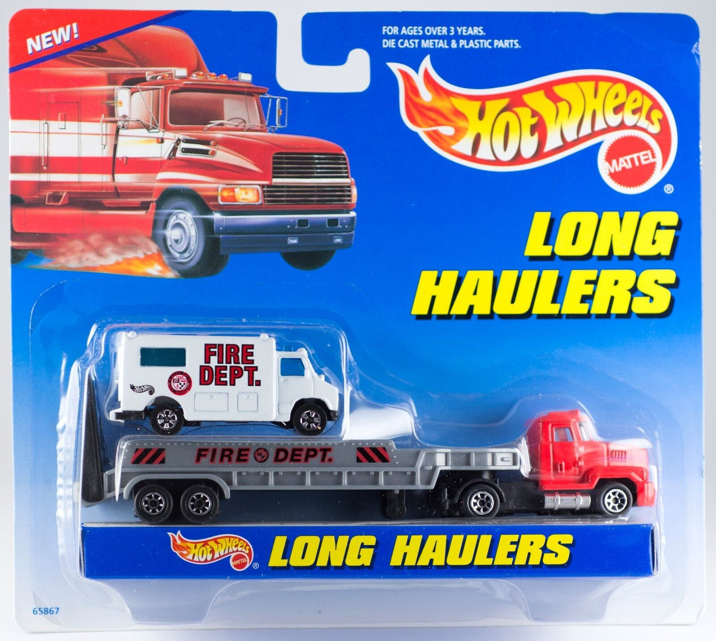 Hot Wheels Long Haulers Fire Dept.