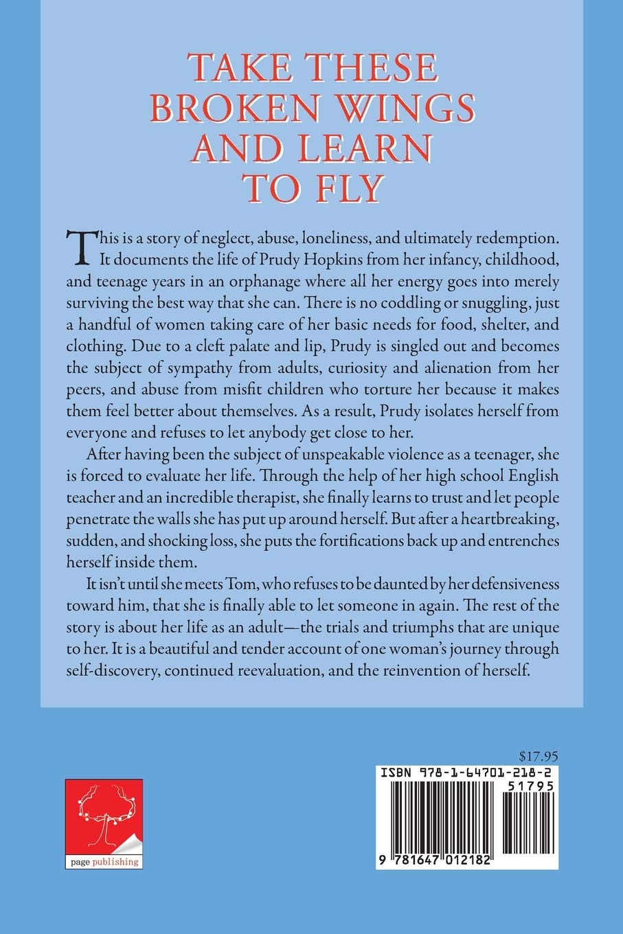 Take These Broken Wings and Learn to Fly Paperback – September 8, 2020 by Brenda J Grodzicki (Author)