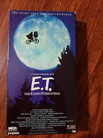 E.T. the Extra-Terrestrial VHS