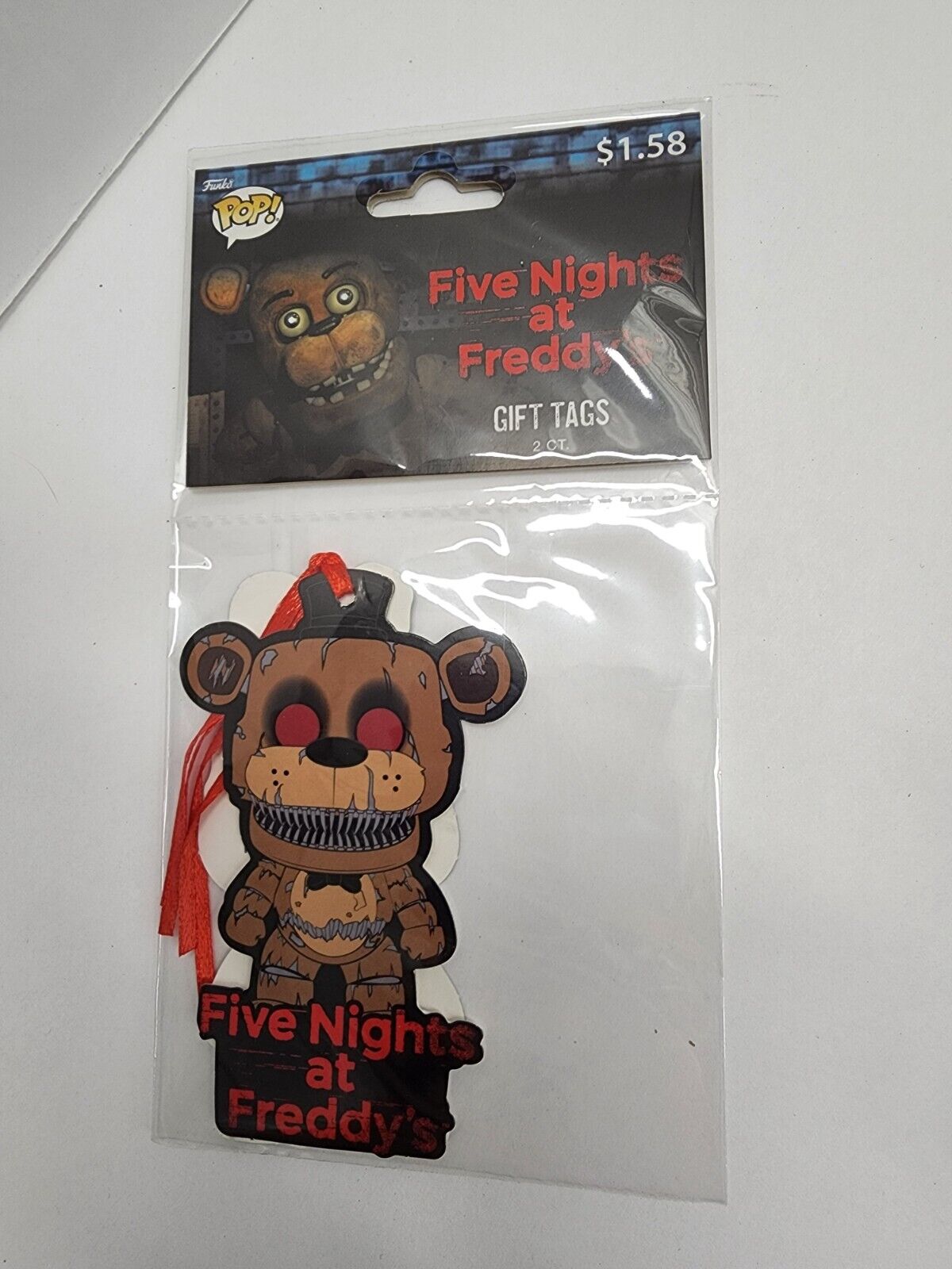 Funko Five Nights at Freddys Gift Tags Set of 2