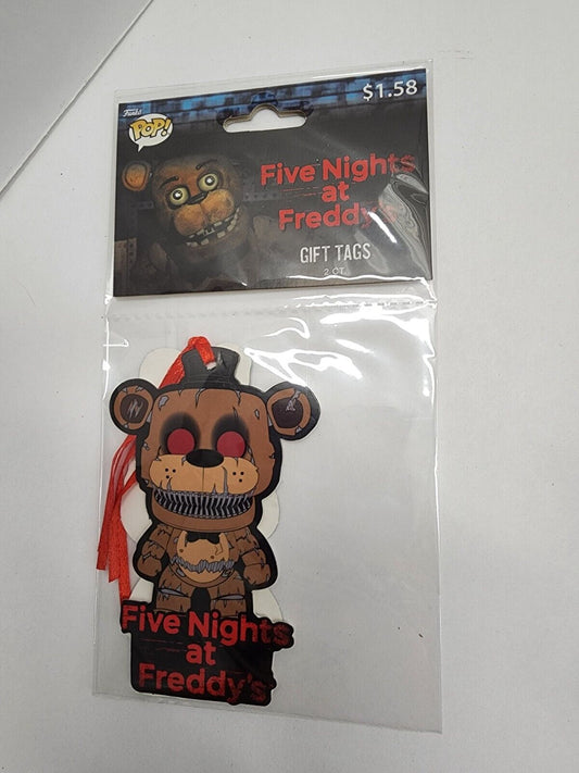 Funko Five Nights at Freddys Gift Tags Set of 2